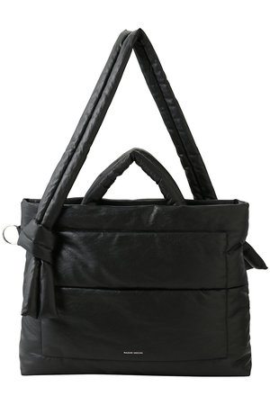 メゾンスペシャル/MAISON SPECIALのFaux Leather Big Pillow Bag/フェイクレザービッグピローバッグ(120100/120101)