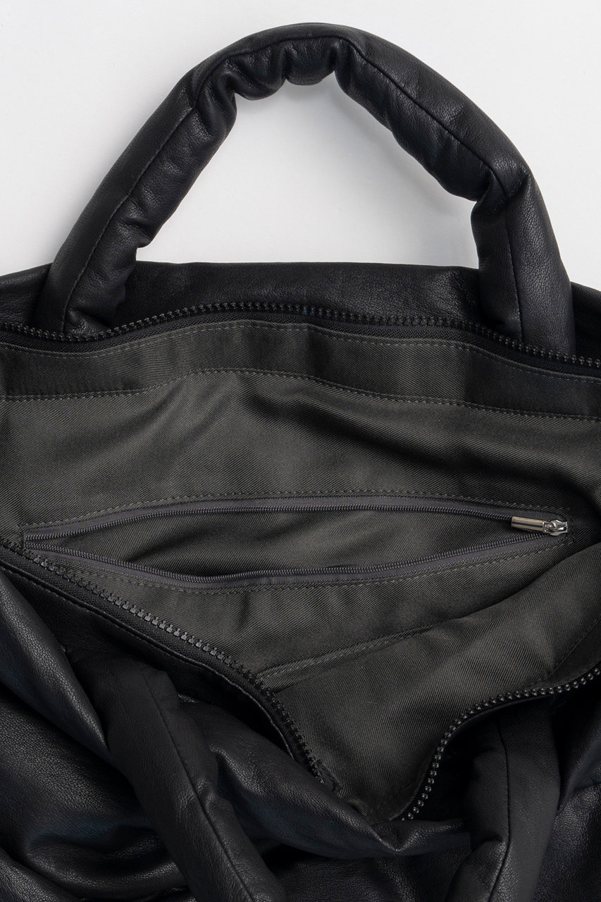 MAISON SPECIAL(メゾンスペシャル)｜Faux Leather Big Pillow Bag