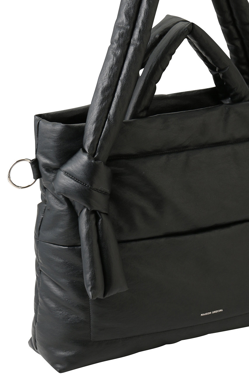 MAISON SPECIAL(メゾンスペシャル)｜Faux Leather Big Pillow Bag