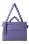 Faux Leather Big Pillow Bag/フェイクレザービッグピローバッグ メゾンスペシャル/MAISON SPECIAL PPL(パープル)