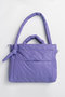 Faux Leather Big Pillow Bag/フェイクレザービッグピローバッグ メゾンスペシャル/MAISON SPECIAL