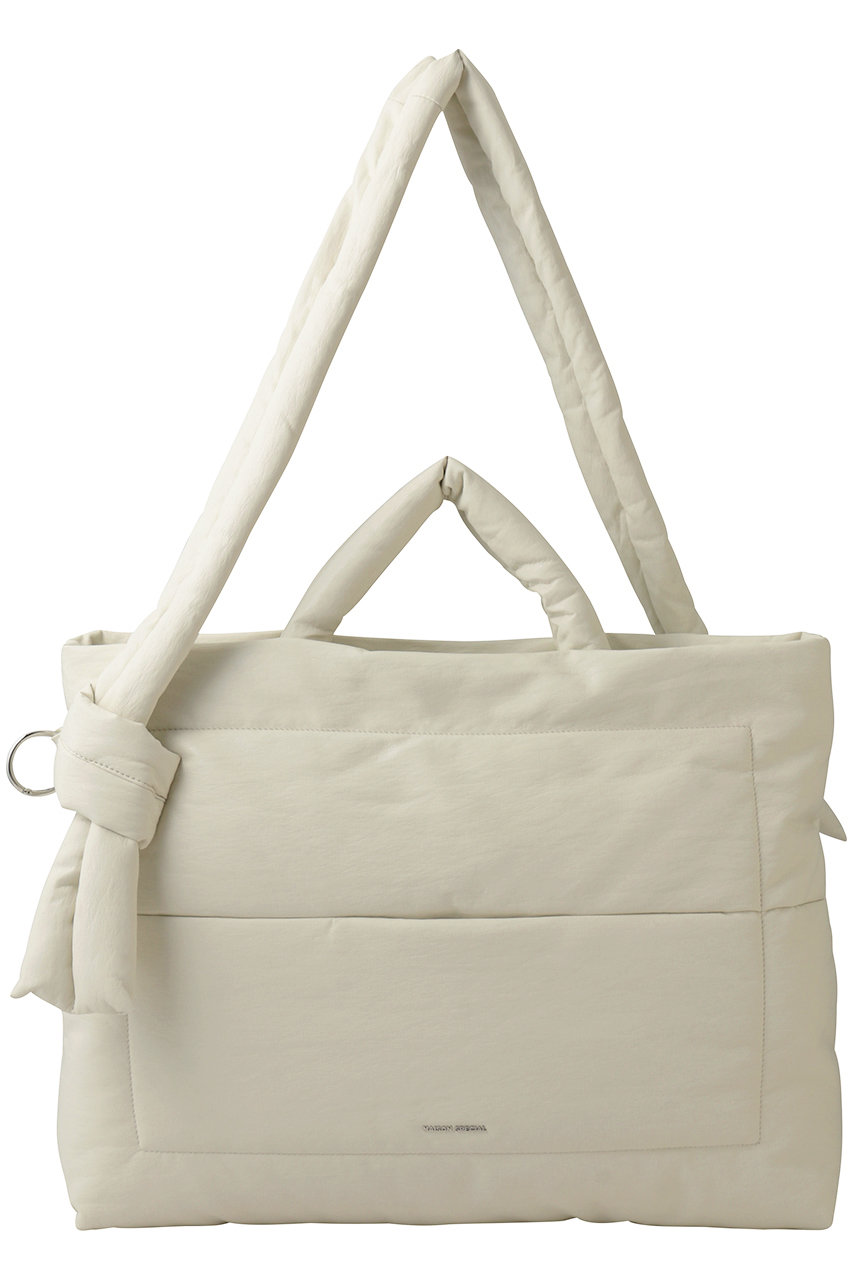 メゾンスペシャル/MAISON SPECIALのFaux Leather Big Pillow Bag/フェイクレザービッグピローバッグ(IVR(アイボリー)/21261615506)