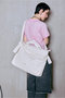 Faux Leather Big Pillow Bag/フェイクレザービッグピローバッグ メゾンスペシャル/MAISON SPECIAL
