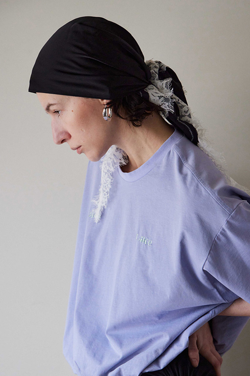 MAISON SPECIAL(メゾンスペシャル)｜Lace Scarf/レーススカーフ/BLK