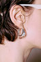Clear Drop Earrings/クリアドロップピアス メゾンスペシャル/MAISON SPECIAL