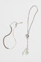 Double Necklace/ダブルネックレス メゾンスペシャル/MAISON SPECIAL M.GRN(ミントグリーン)
