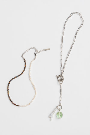 メゾンスペシャル/MAISON SPECIALのDouble Necklace/ダブルネックレス(150200/150201)