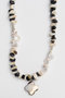 Mix Pearl Stone Necklace/ミックスパールストーンネックレス メゾンスペシャル/MAISON SPECIAL