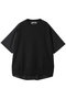 布帛ドッキング S/S ニットTEE メゾンスペシャル/MAISON SPECIAL BLK(ブラック)