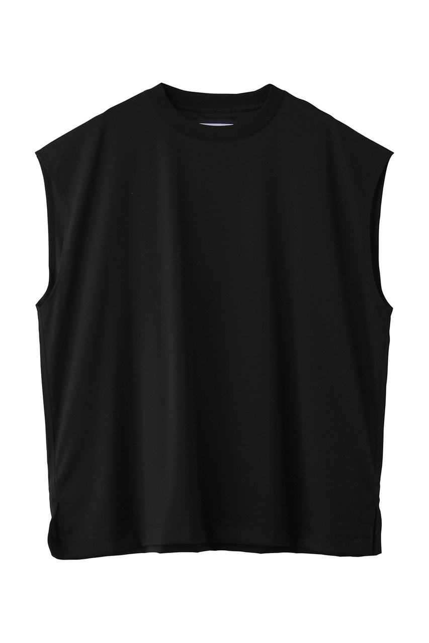 メゾンスペシャル/MAISON SPECIALのスマッシングノースリーブ(BLK(ブラック)/11261411303)