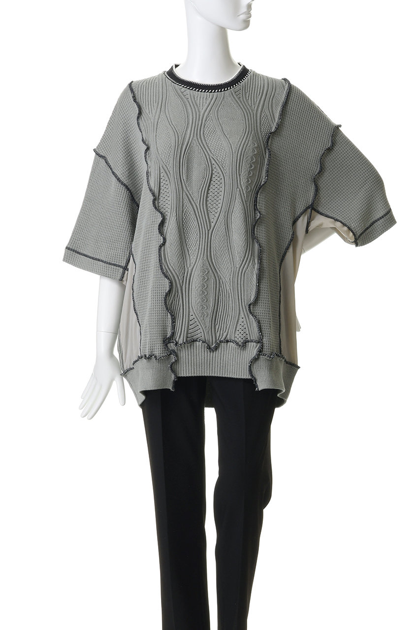 MAISON SPECIAL(メゾンスペシャル)｜【UNISEX】異素材ドッキングメロウ