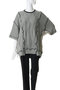 【UNISEX】異素材ドッキングメロウ クルーネック S/S ニットTEE メゾンスペシャル/MAISON SPECIAL