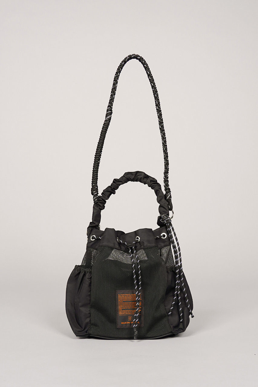 メゾンスペシャル/MAISON SPECIALの【予約販売】【UNISEX】【THEATRE PRODUCTS】Collaboration Multiway Drawstring Bag(BLK(ブラック)/11262611201)