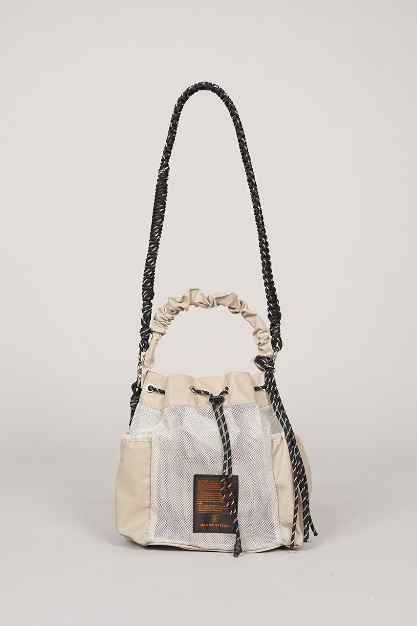 メゾンスペシャル/MAISON SPECIALの【予約販売】【UNISEX】【THEATRE PRODUCTS】Collaboration Multiway Drawstring Bag(G.BGE(グレーベージュ)/11262611201)
