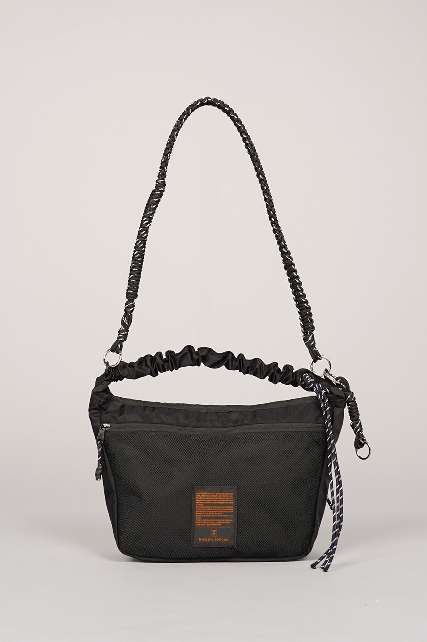 メゾンスペシャル/MAISON SPECIALの【予約販売】【UNISEX】【THEATRE PRODUCTS】Collaboration Multiway Mesh Pocket Puffer Bag(BLK(ブラック)/11262611202)