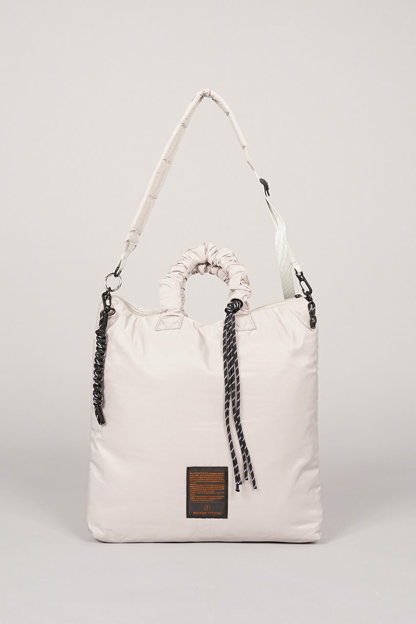 メゾンスペシャル/MAISON SPECIALの【予約販売】【UNISEX】【THEATRE PRODUCTS】Collaboration Multiway Puffer Tote Bag(G.BGE(グレーベージュ)/11262611204)