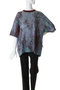 【UNISEX】DRYカスリニットTEE S/S アブストラクトパターン メゾンスペシャル/MAISON SPECIAL