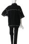 【UNISEX】異素材ドッキングメロウ ハーフジップ S/S ニットTEE メゾンスペシャル/MAISON SPECIAL