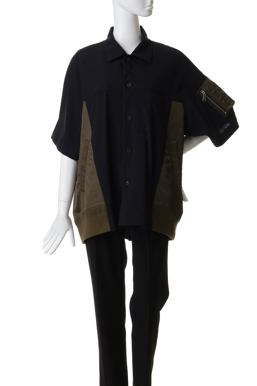 MAISON SPECIAL(メゾンスペシャル)｜【UNISEX】ドッキングMA-1 S/S