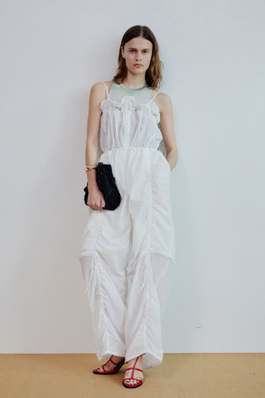 メゾンスペシャル/MAISON SPECIALのFrill Bust 2WAY Romper/フリルバスト2WAYロンパース(110500/110502)