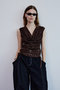 【予約販売】Front-Draped TOPs/フロントドレープトップス メゾンスペシャル/MAISON SPECIAL
