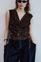 【予約販売】Front-Draped TOPs/フロントドレープトップス メゾンスペシャル/MAISON SPECIAL