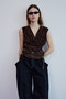 【予約販売】Front-Draped TOPs/フロントドレープトップス メゾンスペシャル/MAISON SPECIAL