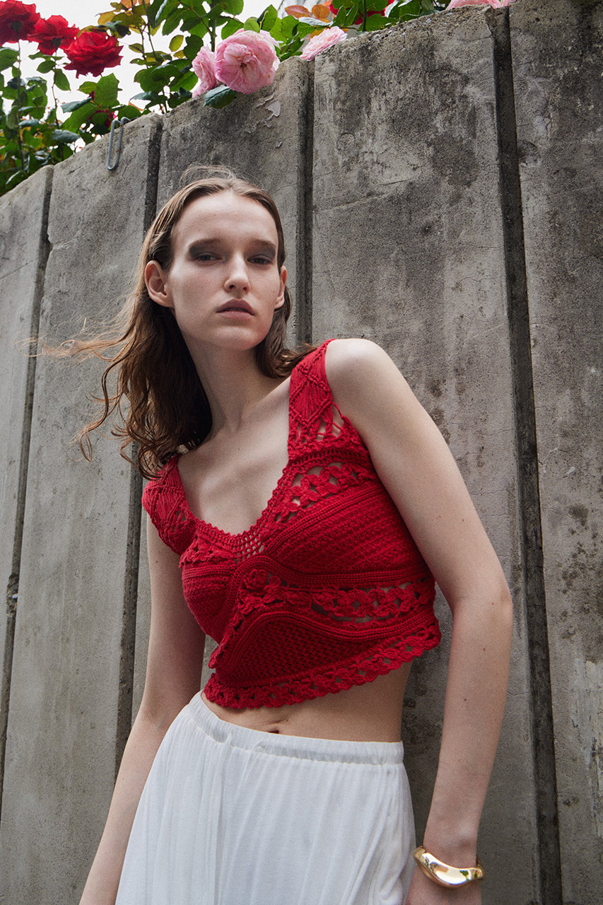 美品メゾンスペシャル MAISON SPECIAL MAISON SPECIAL(メゾンスペシャル)｜【予約販売】Crochet Bustier