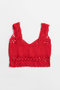 【予約販売】Crochet Bustier/クロシェビスチェ メゾンスペシャル/MAISON SPECIAL