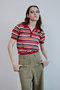 【予約販売】Sheer Border Knit Polo/シアーボーダーニットポロ メゾンスペシャル/MAISON SPECIAL