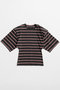 【予約販売】Power sholder T-Shirt/パワショルダーTシャツ メゾンスペシャル/MAISON SPECIAL C.GRY(チャコールグレー)
