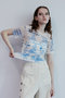 【予約販売】Hand-Knit Mesh T-Shirt/ハンドロゴメッシュTシャツ メゾンスペシャル/MAISON SPECIAL