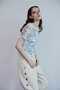 【予約販売】Hand-Knit Mesh T-Shirt/ハンドロゴメッシュTシャツ メゾンスペシャル/MAISON SPECIAL