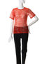 Hand-Knit Mesh T-Shirt/ハンドロゴメッシュTシャツ メゾンスペシャル/MAISON SPECIAL