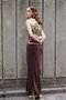 【予約販売】Flower Print Ribbed Tank Top/フラワープリントリブタンクトップ メゾンスペシャル/MAISON SPECIAL