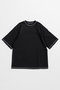 Multi-Way Color Stitch-Over T-Shirt/マルチウェイカラーステッチオーバーTEE メゾンスペシャル/MAISON SPECIAL BLK(ブラック)