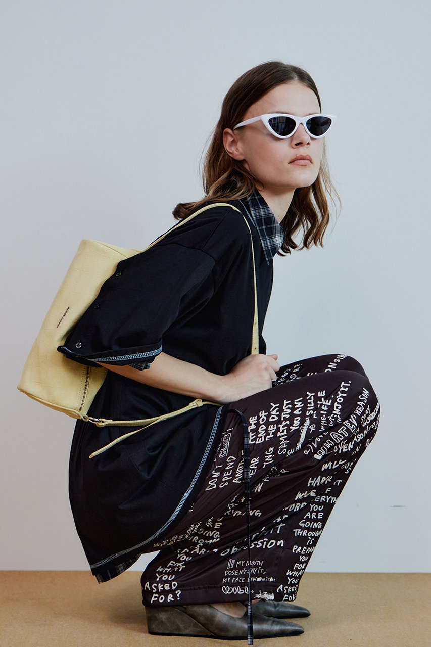 MAISON SPECIAL(メゾンスペシャル)｜Multi-Way Color Stitch-Over T