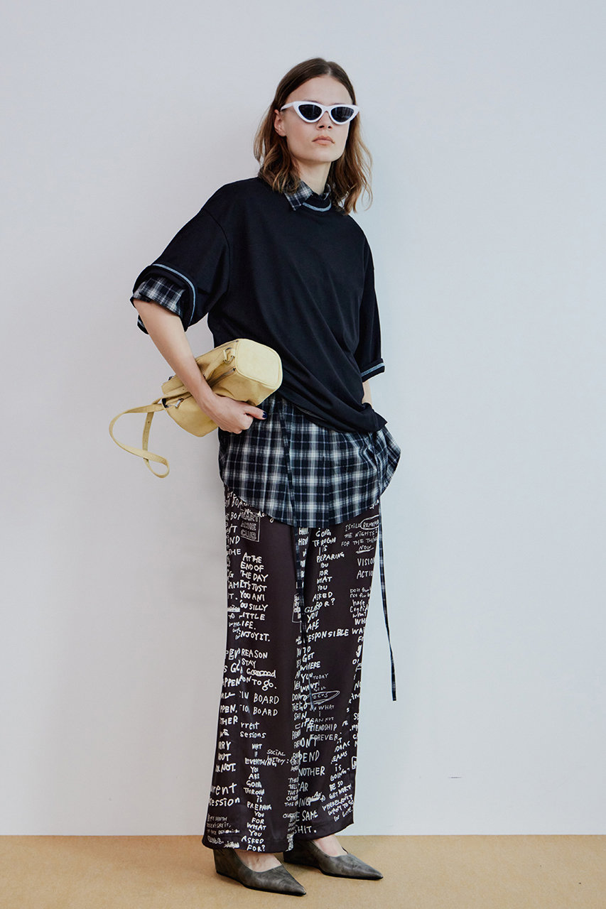 MAISON SPECIAL(メゾンスペシャル)｜Multi-Way Color Stitch-Over T