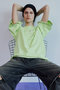 Multi-Way Color Stitch-Over T-Shirt/マルチウェイカラーステッチオーバーTEE メゾンスペシャル/MAISON SPECIAL