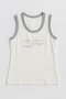 【予約販売】Two-Tone Ringer Tank/バイカラーリンガータンク メゾンスペシャル/MAISON SPECIAL WHT(ホワイト)