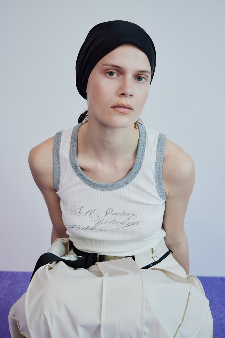MAISON SPECIAL(メゾンスペシャル)｜Two-Tone Ringer Tank/バイカラー