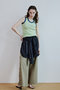 【予約販売】Two-Tone Ringer Tank/バイカラーリンガータンク メゾンスペシャル/MAISON SPECIAL