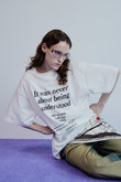 Message Oversized T-Shirt/メッセージオーバーTシャツ
