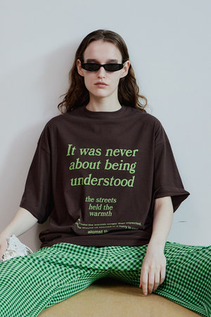 メゾンスペシャル/MAISON SPECIALの【予約販売】Message-Over T-Shirt/メッセージオーバーTシャツ(110100/110102)