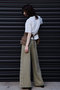 Wrap Pleats Dock T-Shirt/ラッププリーツドッキングTシャツ メゾンスペシャル/MAISON SPECIAL