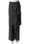 Wrap-Draped Skirt Pants/ラップドレープスカートパンツ メゾンスペシャル/MAISON SPECIAL