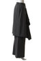 Wrap-Draped Skirt Pants/ラップドレープスカートパンツ メゾンスペシャル/MAISON SPECIAL