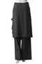 Wrap-Draped Skirt Pants/ラップドレープスカートパンツ メゾンスペシャル/MAISON SPECIAL