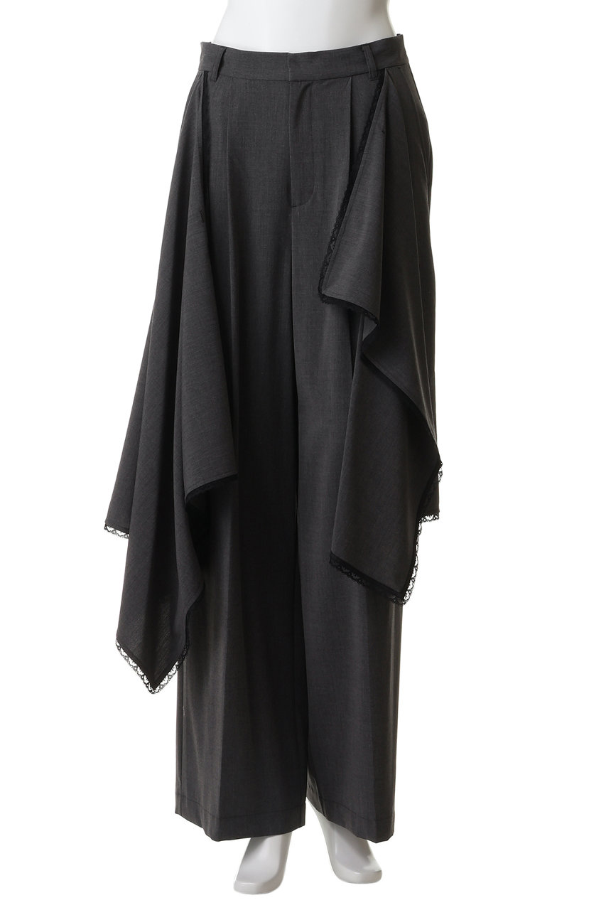 MAISON SPECIAL(メゾンスペシャル)｜Wrap-Draped Skirt Pants/ラップ