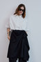 【予約販売】Wrap-Draped Skirt Pants/ラップドレープスカートパンツ メゾンスペシャル/MAISON SPECIAL